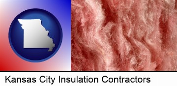 a fiberglass insulation macro photo in Kansas City, MO